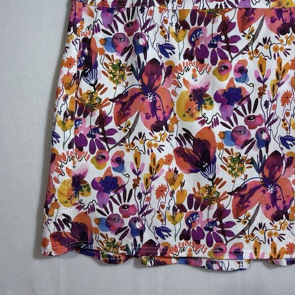 RipSkirt Hook & Loop Hawaiian Floral Bloom Wrap Around Skirt Women's XL Beachy - Picture 4 of 10